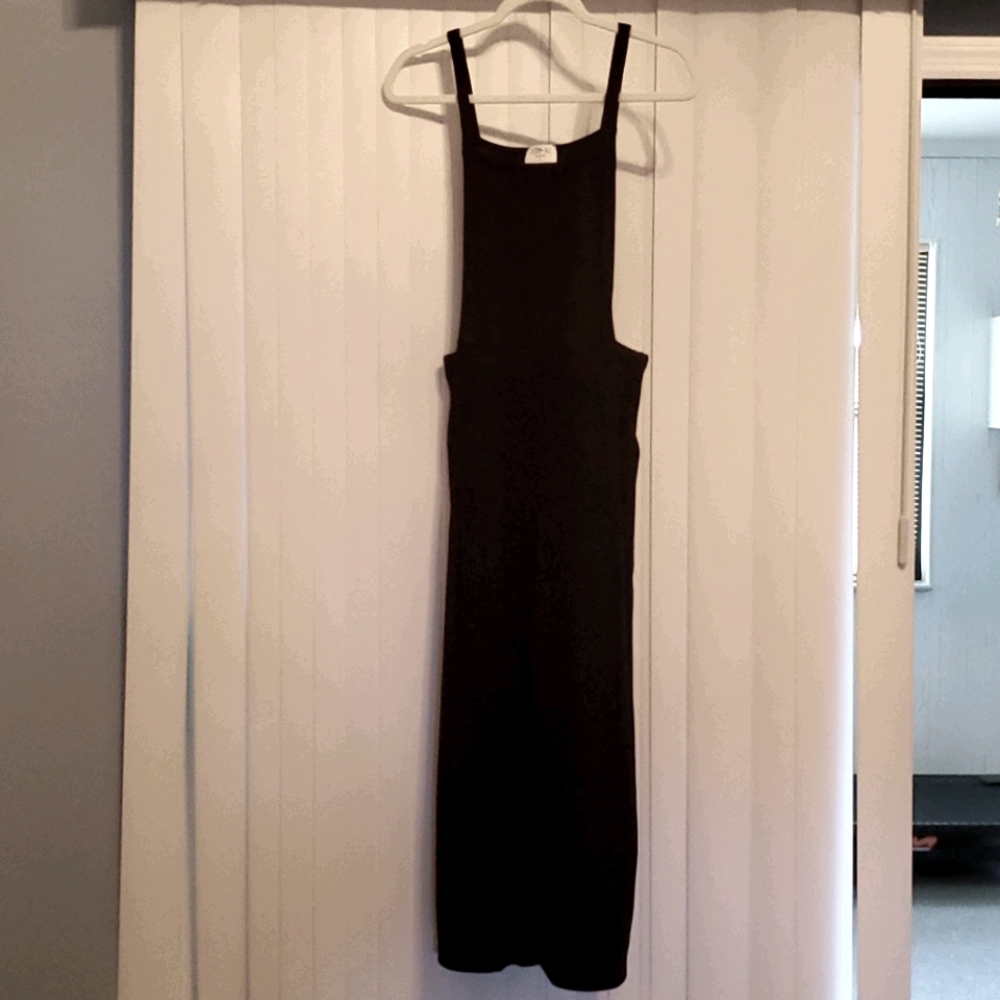 Fun cropped overall jumper